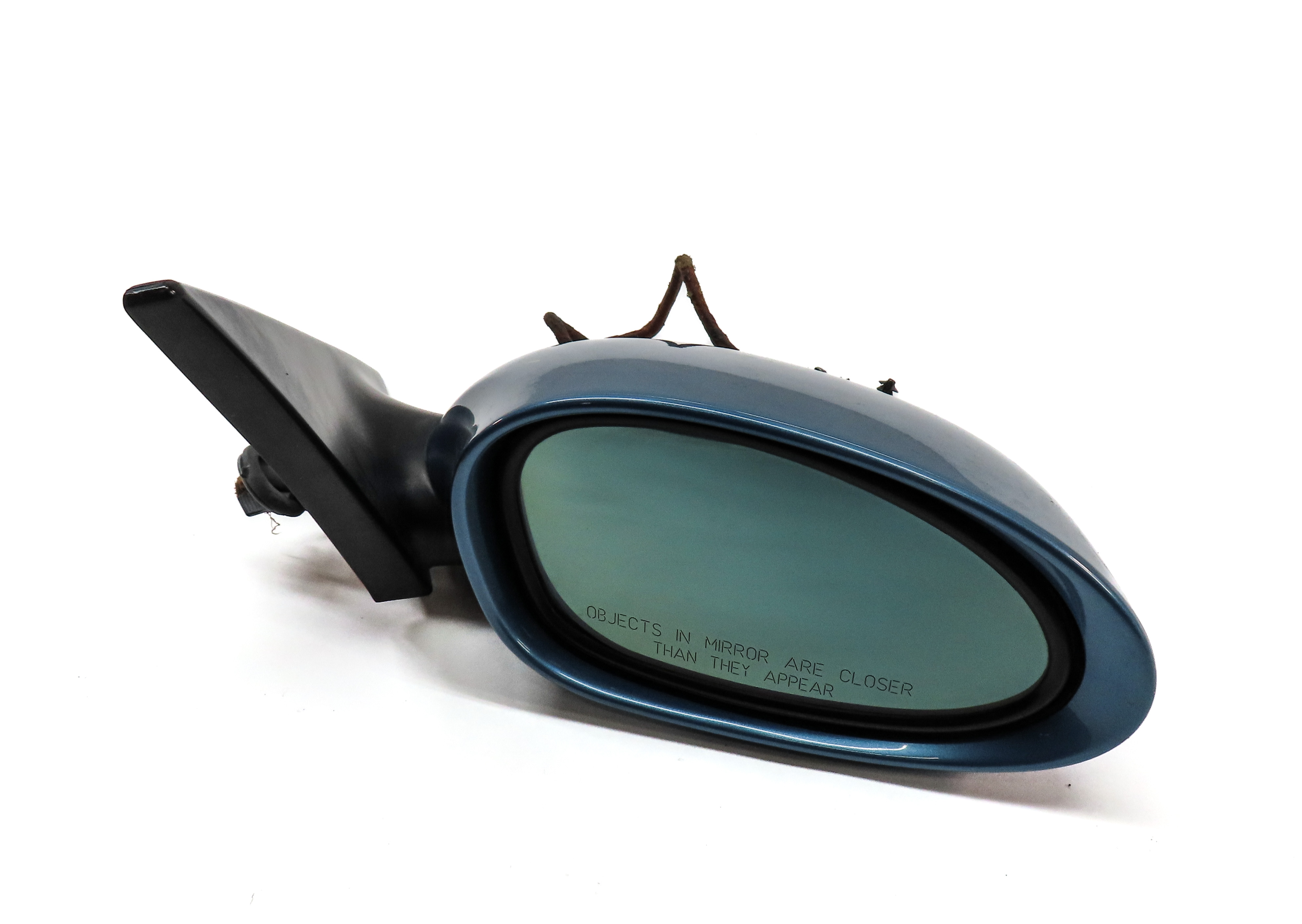 2003-2008 BMW Z4 (E85) RIGHT FRONT HEATED AUTODIM DOOR MIRROR (BLUE) — exact item pictured